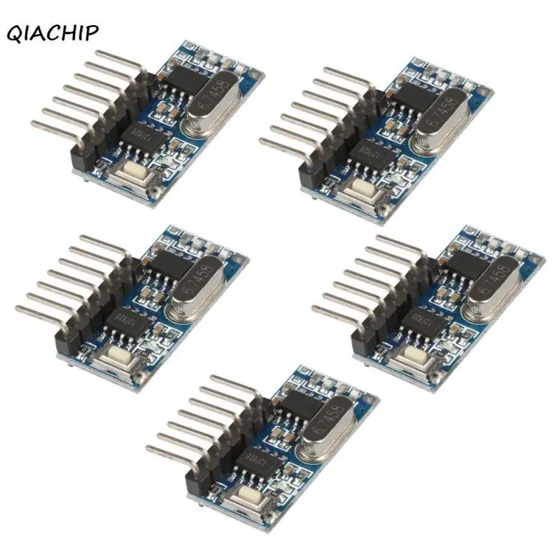 

QIACHIP 315mhz Wireless RF Receiver Switch Output Learning Code EV1527 Button Encoding Smart Home Remote Control Switch Module