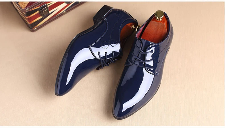 Mens Casual Shoes' Black Oxford Shoes Men Winter Autumn Spring Men Casual Shoes Leather Lace Business Formal Shoe For Mens Brand (6)