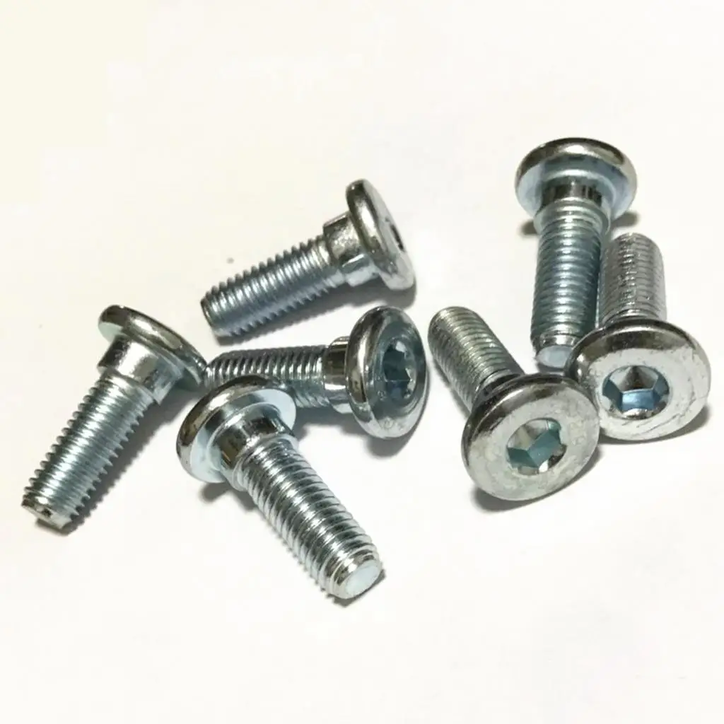 10 Pcs Stainless Steel Motorcycle Rear Brake Rotor Bolt Screw M8 x 20mm For Universal Motobike Anti-rust 2019 New