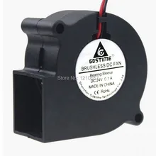 Gdstime – ventilateur de refroidissement à 2 broches, 60x28mm, 60mm, 6cm, 24V, avec double roulement à billes, longue durée de vie, 2 pièces par lot