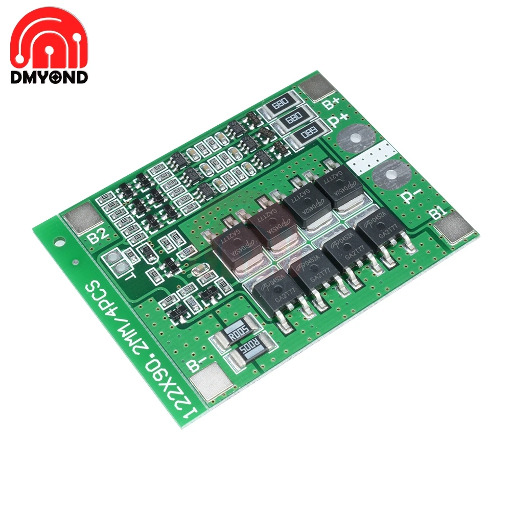 3 последовательная плата защиты аккумулятора S 25A Li Ion 18650 BMS PCM с балансом для