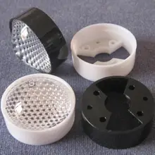 20 компл./лот установить Ну# FUE-23 Высококачественная светодиодная линза, 60 градусов, держатель Размеры: 24,5X8,5 мм+ крышка объектива Диаметр: 23 мм, поверхность шарика