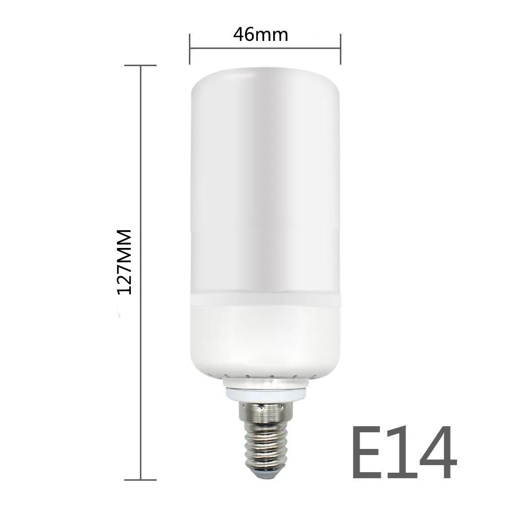 Хорошее QualityE27 E26 B22 E12 E14 3-Режимы светодиодный Влам эффект огонь Gloeilampen 6 Вт AC85-265 V мерцающего Emulatie decoratieve лампы 3 шт