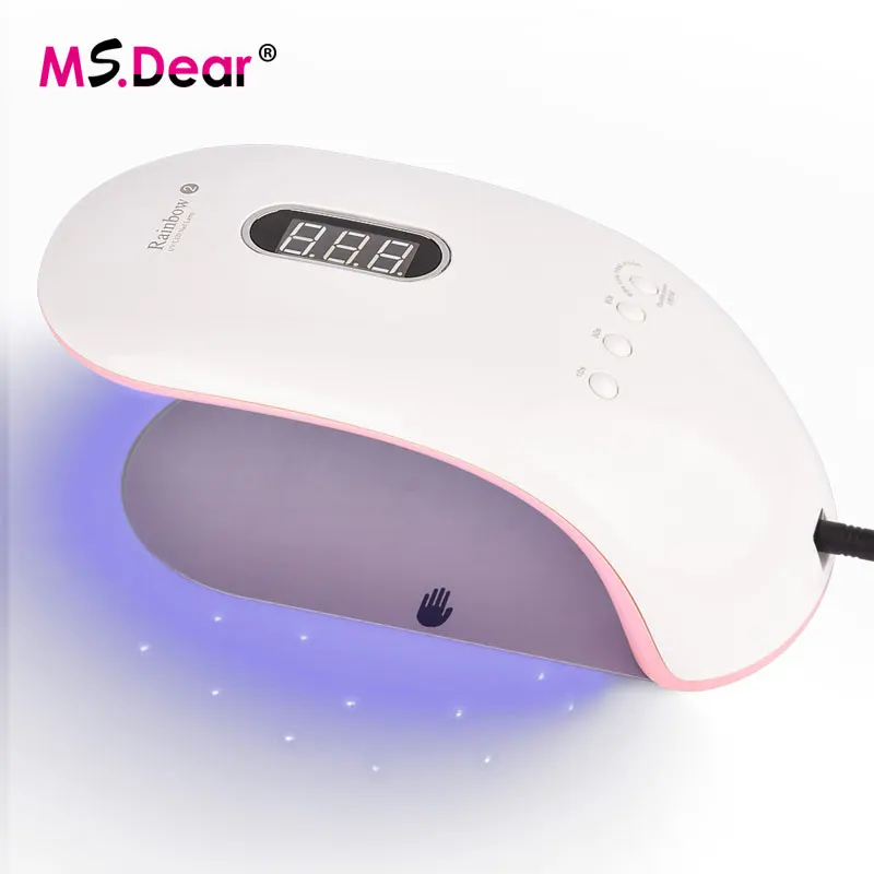 

36W Nail Dryer Manicure Tools 24 LEDs Infrared Sensor LCD Timer UV Lamp Gel Nail Polish Dryer Power Gel Curing Nail Art Tools