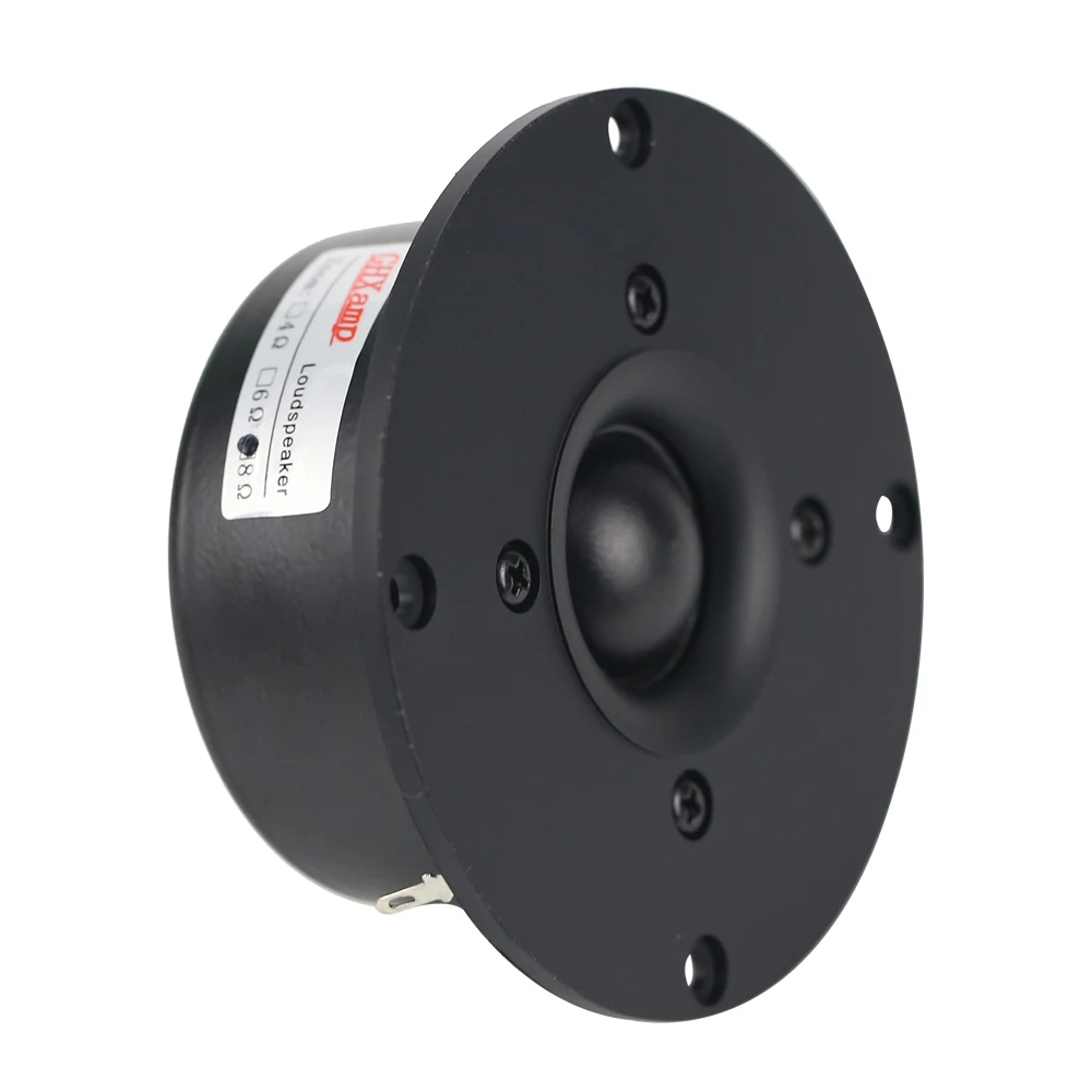 GHXAMP 4 INCH 60W Tweeter Speaker Unit Silk Membrane Soft Ball Stereo HOME Speaker HIFI Treble Loudspeaker DIY 89DB 1PC audio speakers tweeter speaker