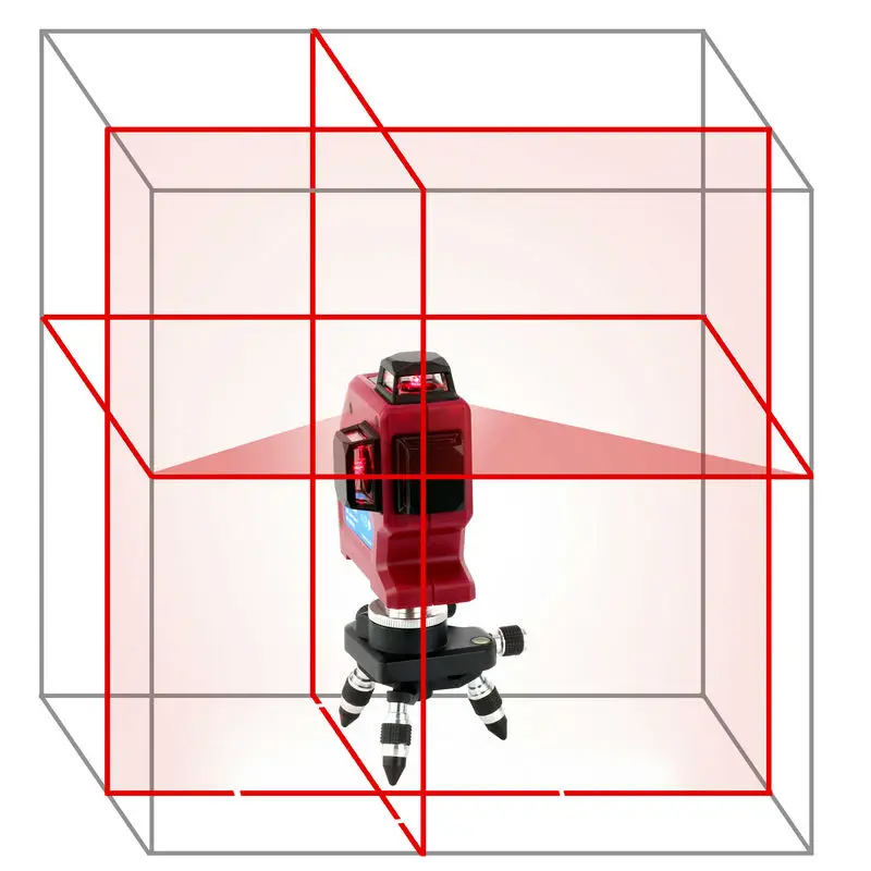 US $118.08 KaiTian 3D Laser Level Battery Cross 12Lines SelfLeveling 360 Horizontal Vertical Professional Super Quality Livella Laser Line