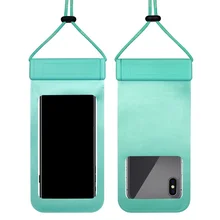 Летняя сумка для плавания водонепроницаемая сумка для мобильного телефона смартфон герметичный пакет подводный сотовый телефон сумка Сухой бассейн пляжная сумка для женщин девочек