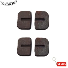 XLSION 2 пара тормозной диск суппорт колодки обувь для 47cc 49cc газа Мини Мото Грязь дети карманный велосипед квадроциклах картинг скутер