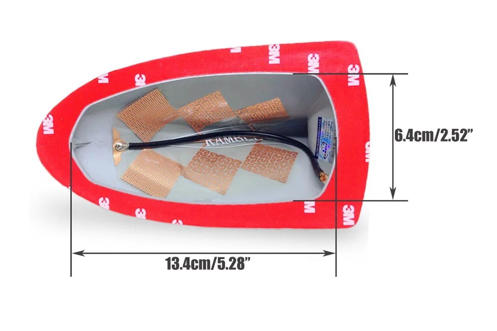 Ramble для peugeot 2008,3008, 4008 и 5008, автомобильная антенна плавник акулы, модификация крыши автомобиля антенны, черный жемчуг Белый Серый Красный