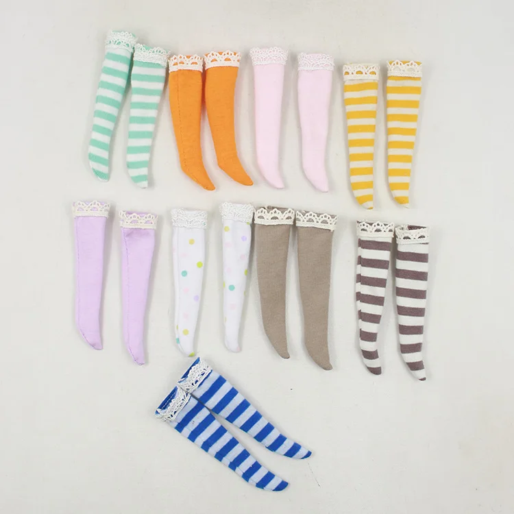 Outfits for ICY DBS Blyth doll socks with differents color   Rubber and Joint body suit 1/6 bjd ob24 anime girl 2