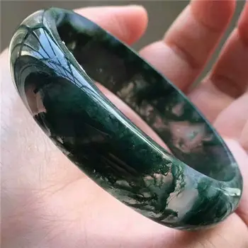 

Genuine Natural Water Agate Gemstone Bangle AAAA Inner Diameter 65mm