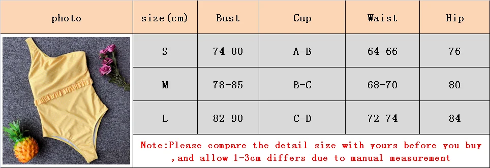 Сексуальный купальник на одно плечо, женская одежда, Летний Пляжный Цельный купальник для женщин, купальный костюм, однотонный желтый зеленый пляжный костюм