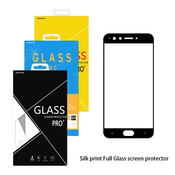 

CAMDEMS 50PCS/lot silk print full glass For iphone xs max xr X 6 7 8 7plus Full covered Tempered Glass screen protector box