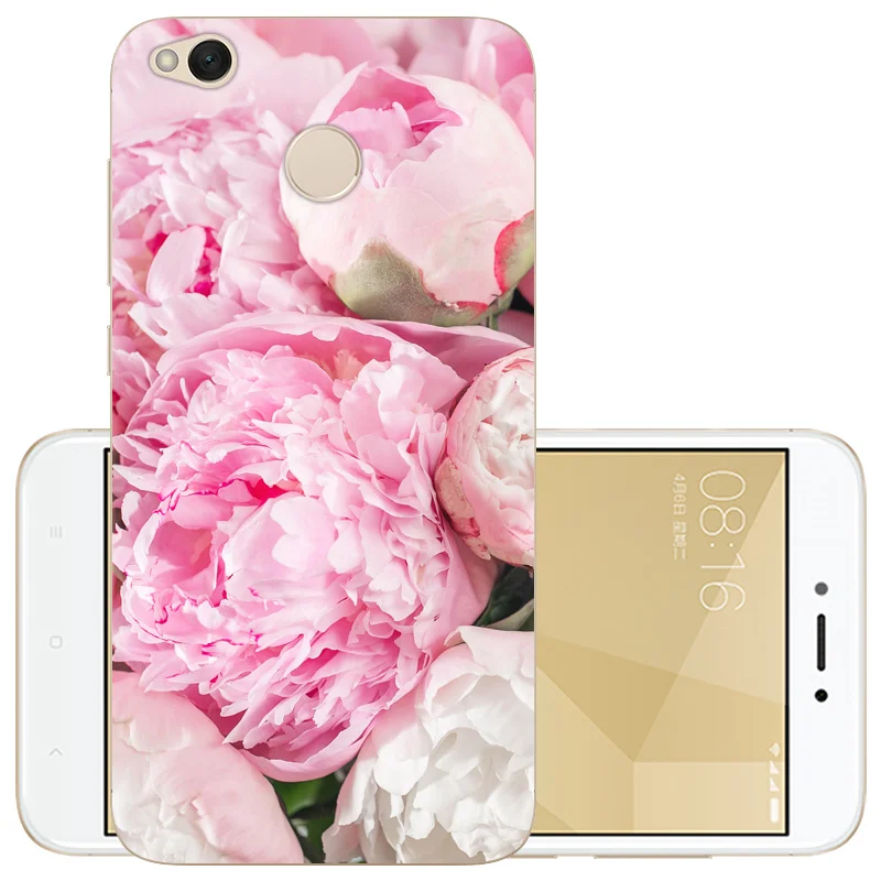 CROWNPRO для Redmi 4X силиконовый чехол Xiaomi мягкий из ТПУ защитная задняя крышка 4 X