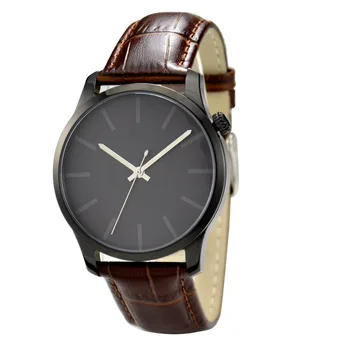 

Black Watch I Big Size I Brown Band I Casual Watch I Free shipping worldwide