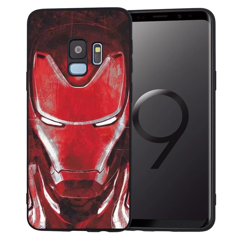 Мягкий чехол Marvel для samsung Galaxy Note 9 8 S9 S8 S10 Plus S7 Edge S10 Lite Venom Deadpool Человек-паук защитная задняя крышка - Цвет: 17