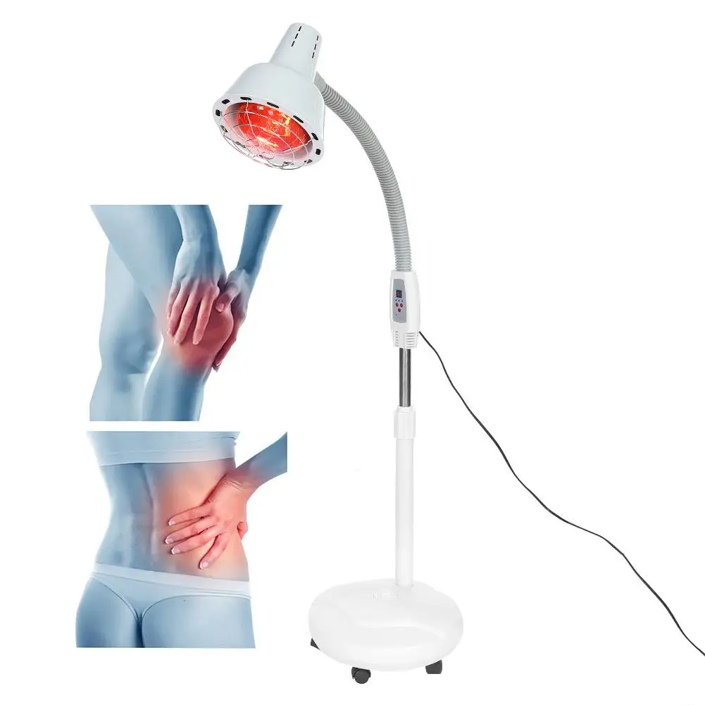 275 Вт Инфракрасный светильник, лампа для обогрева, лампа для лечения боли в мышцах, лампа для облегчения холода, регулируемая температура, боль в теле, облегчение здоровья