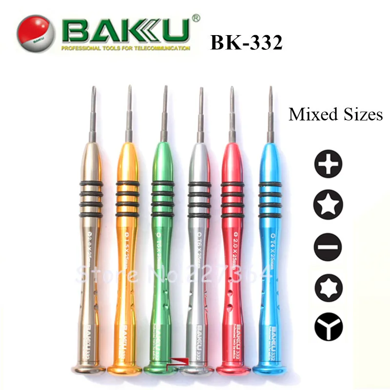 

50 pcs/Lot BAKU Precision Screwdriver Set for iPhone iPad Samsung Nokia Tablet PC Computer Phone Repair Tools Kit Screw Driver