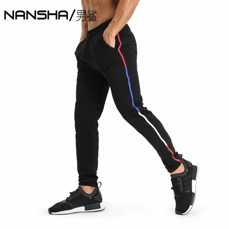 

2017 Summer New Compress Gyms Leggings Men Fitness Casual Workout Leggings Summer Sporting Tight Cotton Male Long Pants