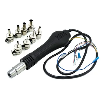 

Saike Heat Gun Handle Accessories Nozzle Suite 700W 220V For Saike Soldering Station 898D 852D+ 858D 909D 952D+ 8586D 852D++