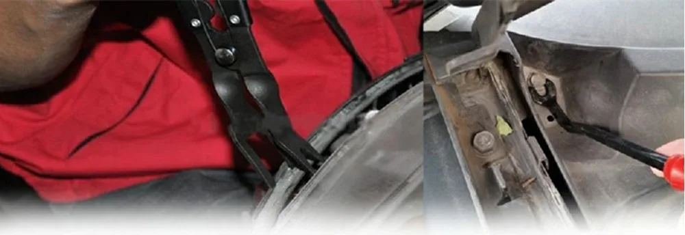 BROSHOO автомобильный крепежный инструмент, зажимы для удаления, Авто поршневые Инструменты для удаления клещей, инструменты для установки на дверную панель автомобиля, инструмент для ремонта