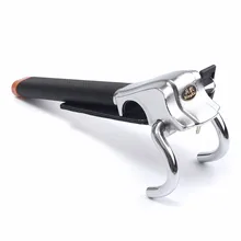 Складной автомобильный замок из легированной стали с верхним креплением, блокировка рулевого колеса, защита от кражи, блокировка подушки безопасности с ключами, противоугонные устройства