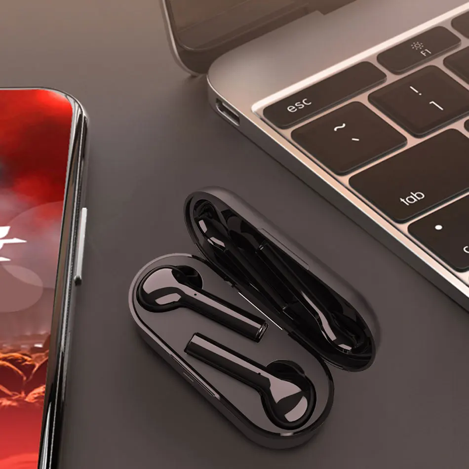 WIWU TWS беспроводные наушники HiFi стерео Bluetooth 5 0 водонепроницаемые спортивные