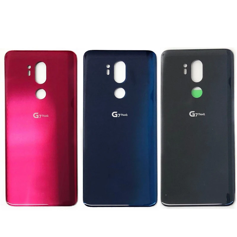 

For LG G7 ThinQ G710 G710EM Battery Case Cover Door Rear Housing Case Back Case With Adhesive Back Door Housing Cover Case