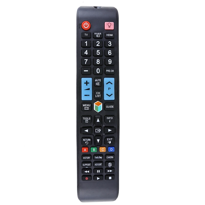 

Universal TV Remote Control Black Television Remote Control Replacement All Functions for Samsung AA59-00638A 3D Smart TV
