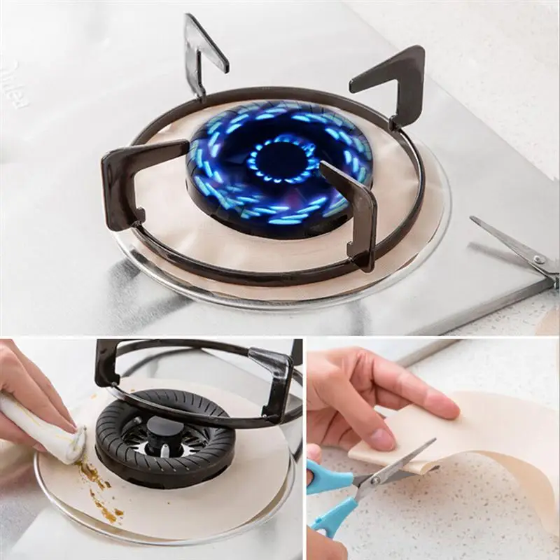 Reusable Gas Range Protector Liner Non Stick Gas Hob Stovetop