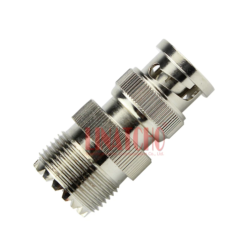 10 pcs 50 ohm straight pl259 uhf female to bnc male adaptor Connector for Two-way Radio and Cable Extension 10 pcs 50 ohm straight pl259 uhf female to bnc male adaptor Connector for Two-way Radio and Cable Extension