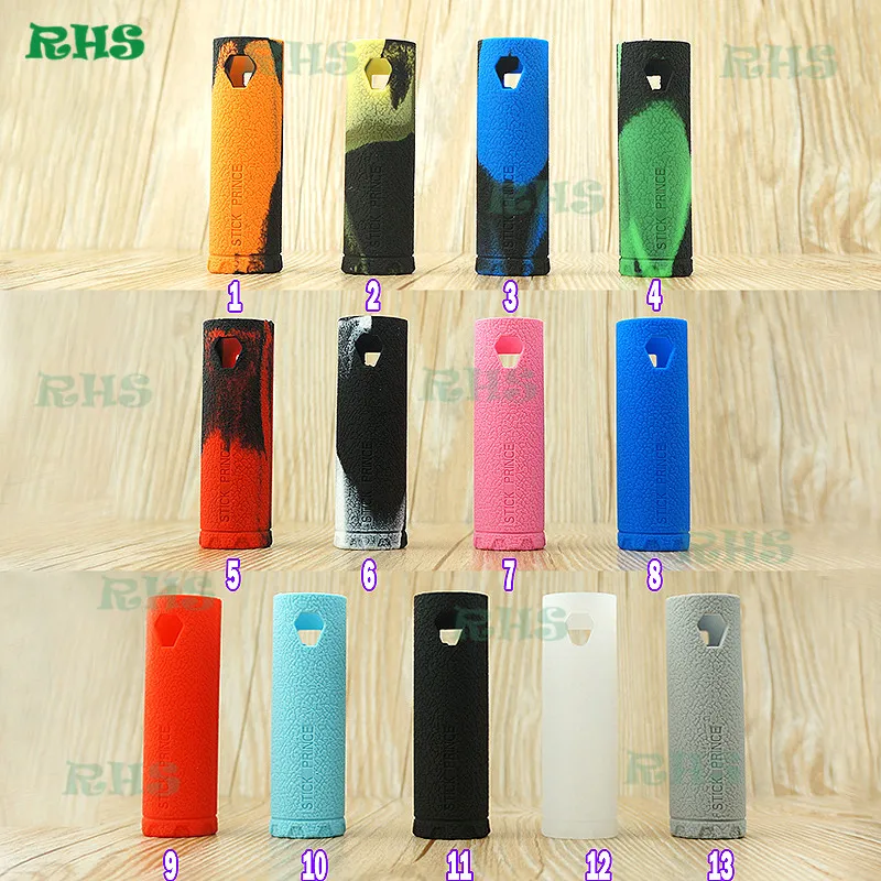 2018 Vapor Pen полный Чехол Ecig 13 видов цветов 3000 мАч SMOK Stick Prince Kit силиконовый чехол сумка