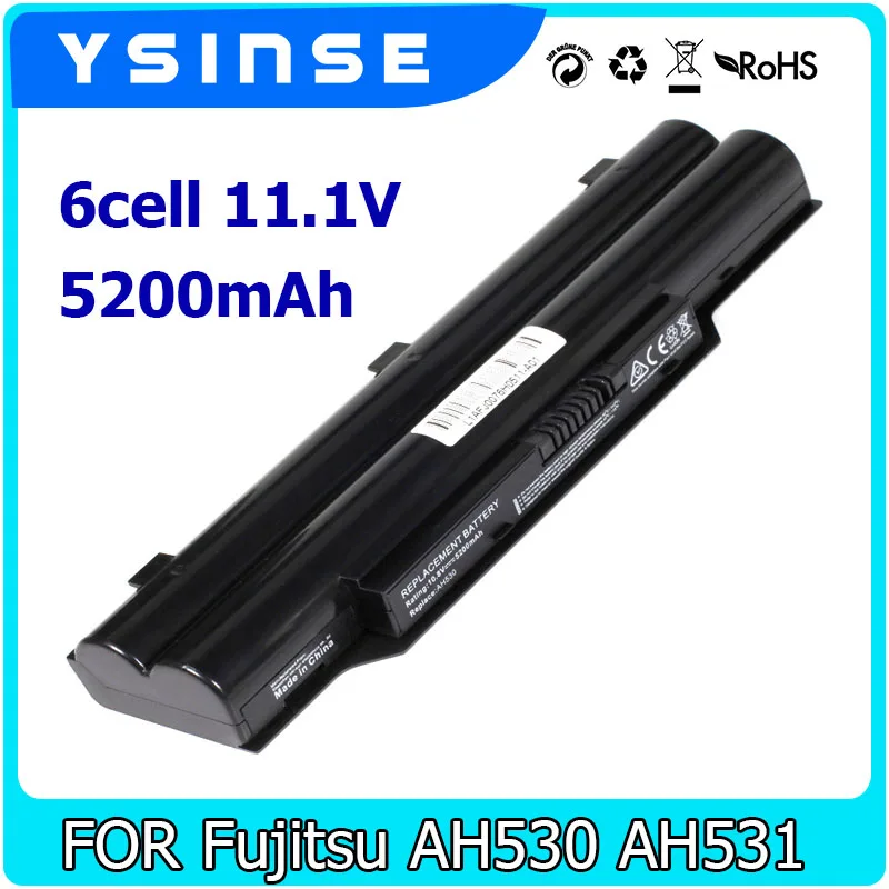 

Laptop Battery For FUJITSU LifeBook A530 A531 AH530 AH531 LH530 LH52/C LH520 LH701A LH701 PH521 FPCBP250 FPCBP250AP FMVNBP186