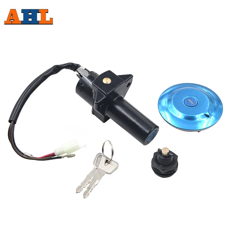 

Motorcycle Ignition Switch Lock Fuel gas Tank Cap Cover Seat Handle Locks Include Key For YAMAHA YBR125ED YBR125 YBR 125 2014