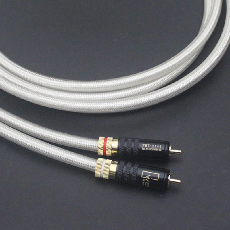 ݵ RCA ÷ QED  OFC  ȣ    CD DVD ÷̾ RCA ̺, Hifi WBT-0144, 1 