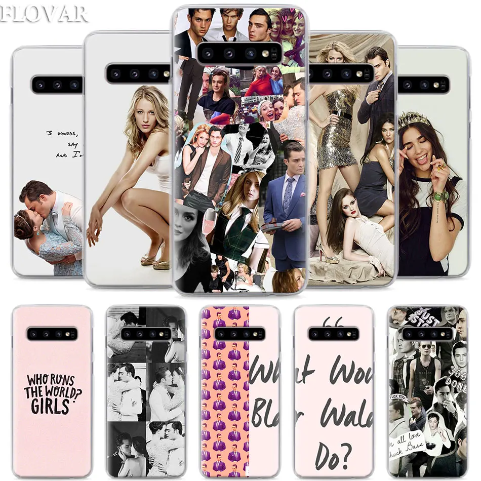 

Gossip Girl Blair Chuck Bass Phone Case for Samsung Galaxy S10e S10 Plus S7 S8 S9 Plus Note 8 9 M10 M20 M30 Hard Case Coque