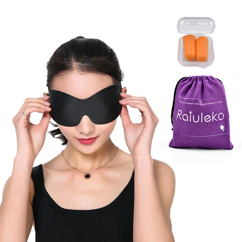3pcs masque oculaire pour le sommeil r/églable masque pour les yeux dormir masque pour les yeux band/és pour Voyage