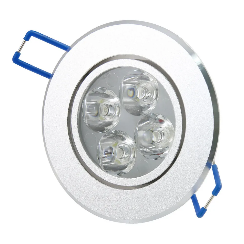 

1PCS Recessed LED Ceiling Downlight Spotlight Lamp dimmable Bulb Light High Lumins 4W Cool White/Pure White/ Warm White 85-265V