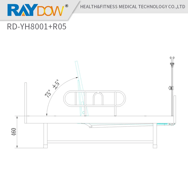 RD YH8001 + R05 raydow нержавеющая сталь руководство только спинка подъема кормящих