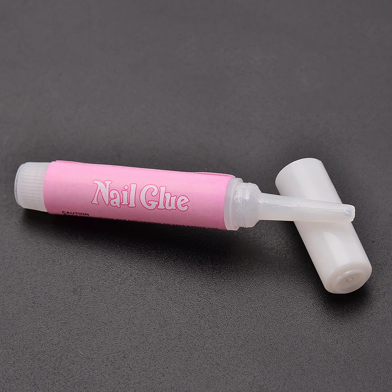 Shellhard 10 Bottles Professional Mini Beauty Nail Glue 2g High Quality False Nail Art Glue Set For Manicure Salon Tools