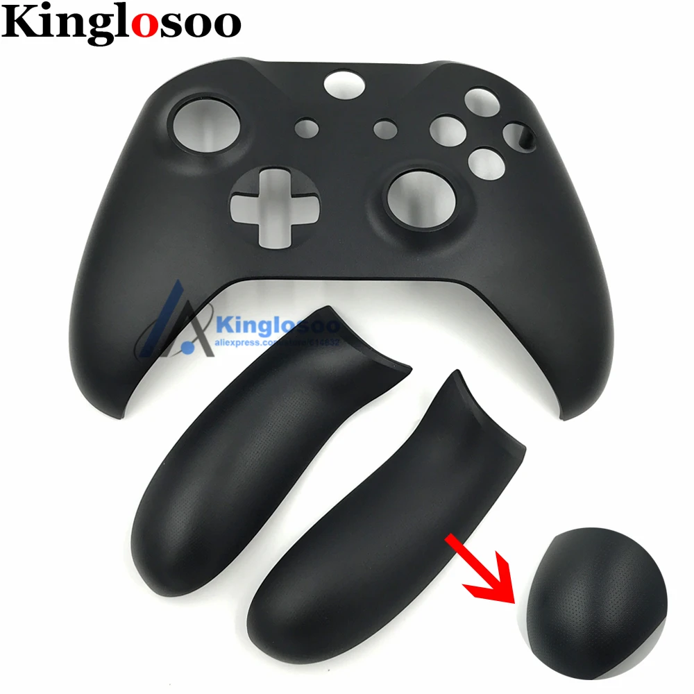 

Black White original top Front Shell Case Faceplate Handle Side Cover Rear Grip for Xbox One S Controller Replacement Part