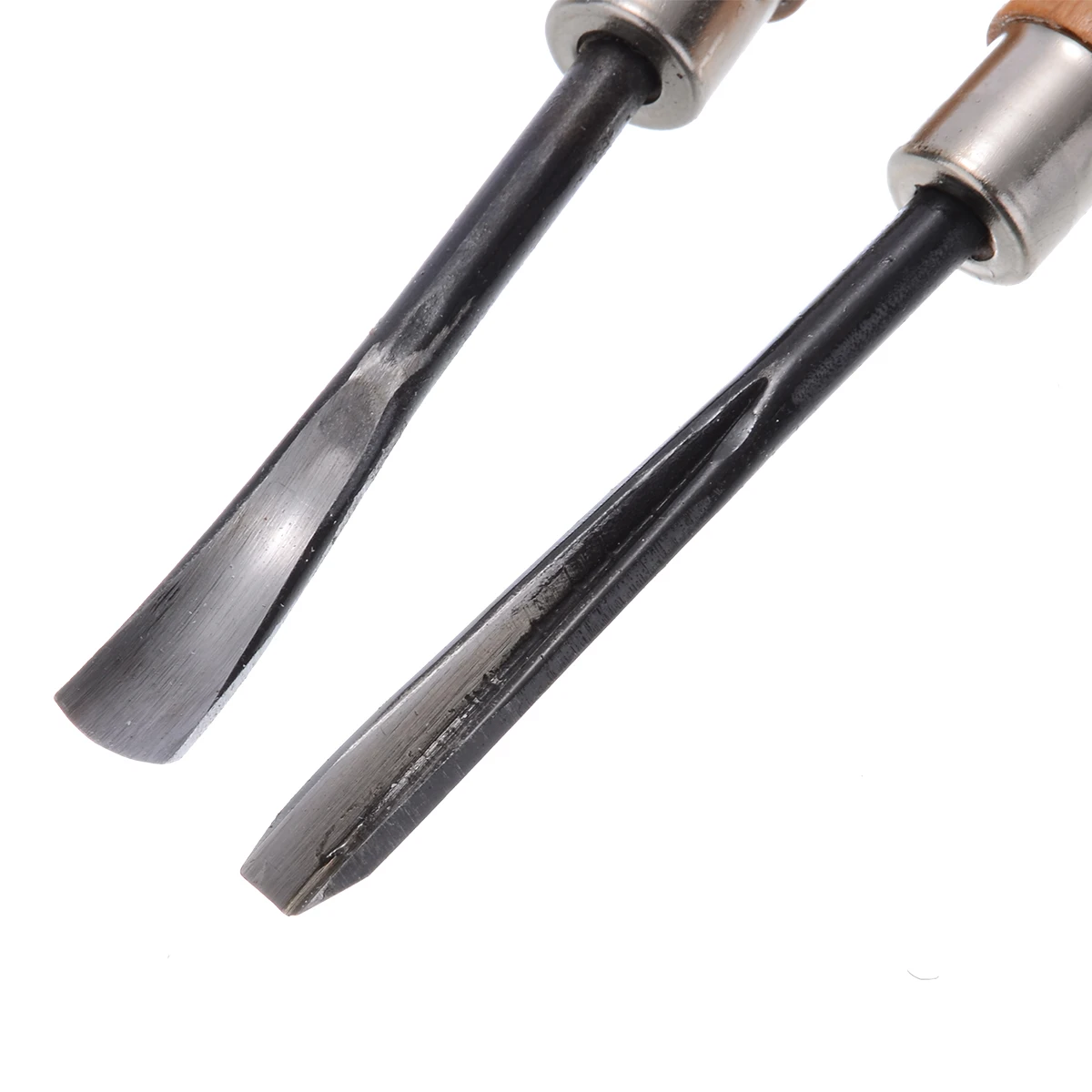 Professional Wood Carving Hand Chisels Tools 5Pcs /Set Woodworking Gouges For Wooden crafts Making Instrument Hand Tools