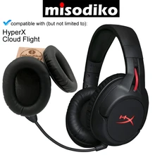 Misodiko сменные амбушюры Набор подушек для игровой гарнитуры-HyperX Cloud Flight, запасные части амбушюры с пеной памяти