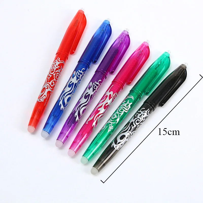 

8Pcs/set Creative Rainbow Erasable Pen Temperature Control Colored Gel Pens for School Supplies Office Writting Draw Stationery