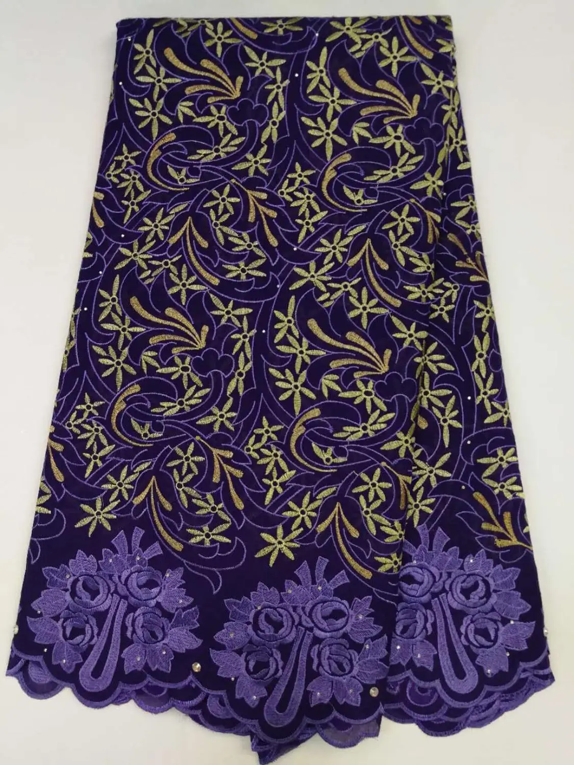 

African Best Quality Voile Lace New Design 2019 Celebrate African Ankara Fabrics Nice Swiss Voile Lace Fabric For Sewing BL349