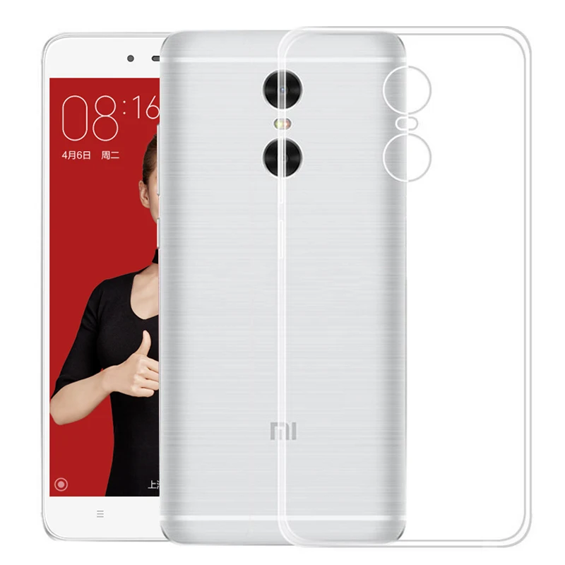Xiaomi Redmi Note 4 Pro Чехол Силиконовый MOFi Оригинал 4x Гб 64 мягкая Задняя накладка чехла из