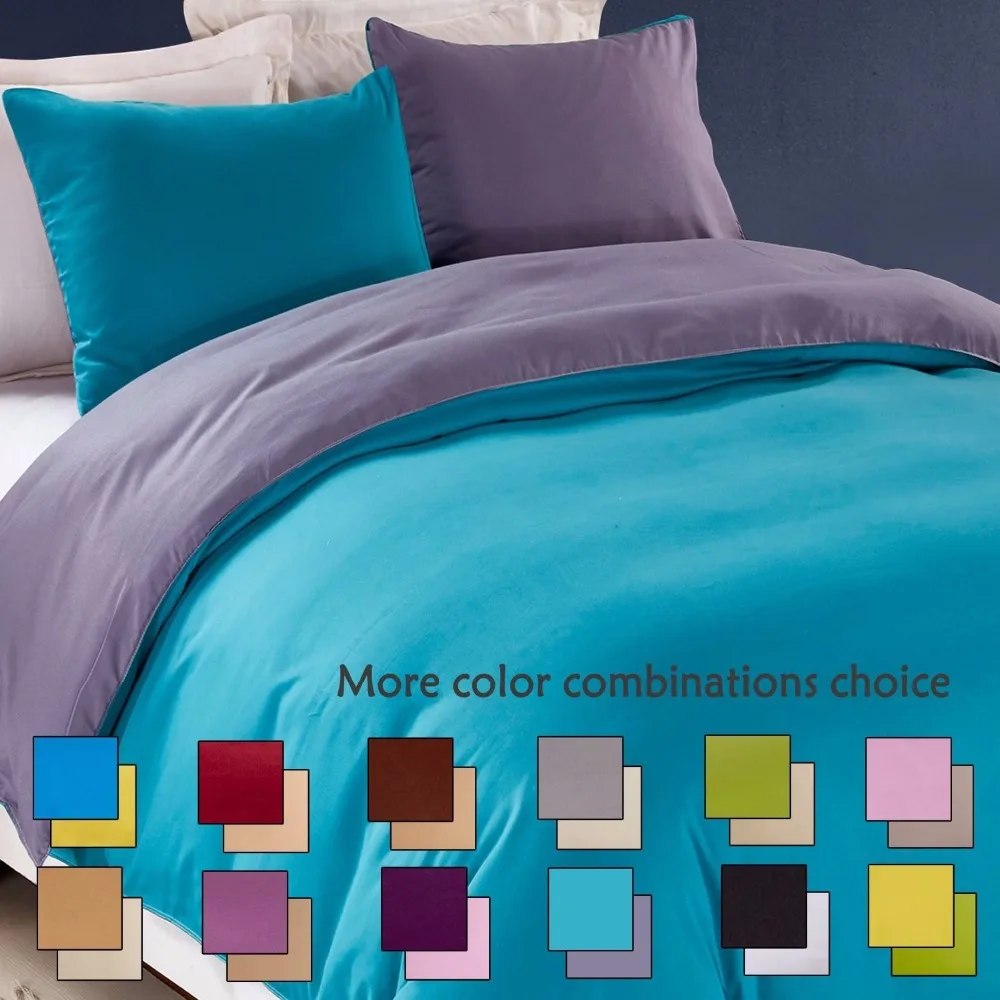 U&H pillowcase preferential bedding set, King queen size bed line/bedclothes+colourful 4 colors