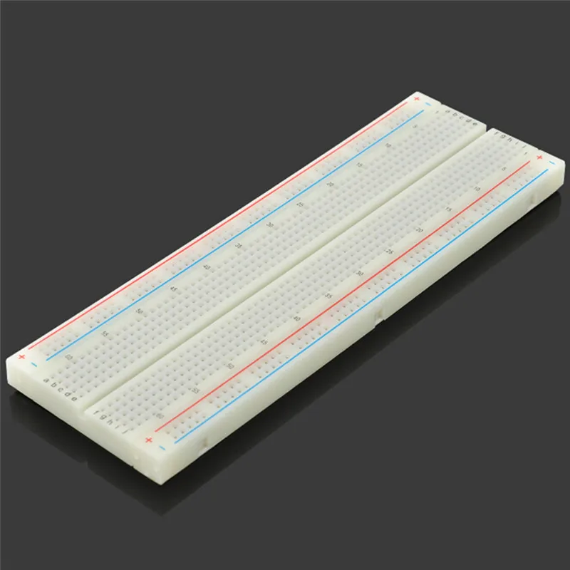 Mini MB-102 Solderless Breadboard Protoboard 830 Tie Points 2 buses Test Circuit