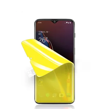 

High Quality Soft Hydrogel Front Screen Protector Flim For Oneplus 6T 3D Soft Tpu Nano Front Screen Protector For Oneplus 6T