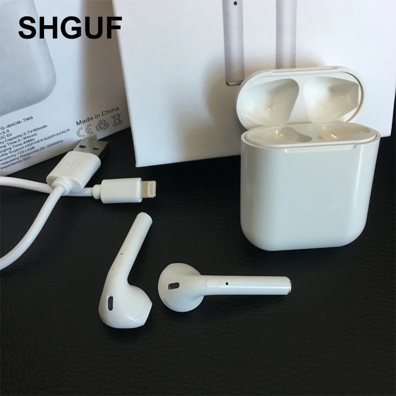 10 шт. Бесплатная DHL YG i8X TWS Bluetooth Высокое качество беспроводные наушники зарядная